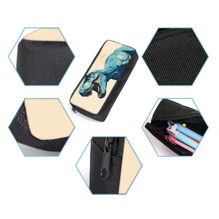 3 قطعة مجموعة ديناصور حقيبة ساعي ، حقيبة أقلام رصاص ، حقائب مدرسية لصبي/بنات الأطفال أفضل الهدايا الكرتون حقيبة المدرسة