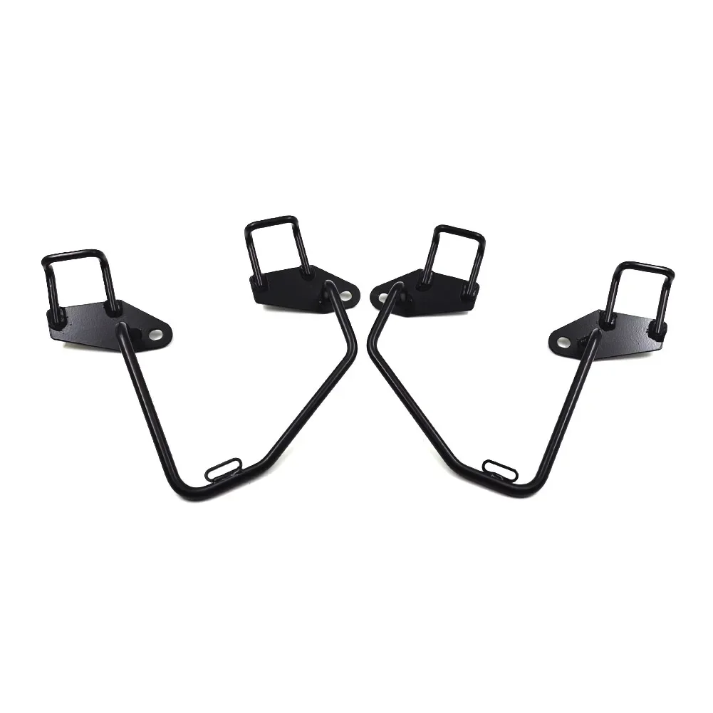 Pannier Rail Saddlebag Support Holder Side Storage Bag Bracket Frame Trunk for Honda Rebel CM CMX 300/500 2017-2024 image 4