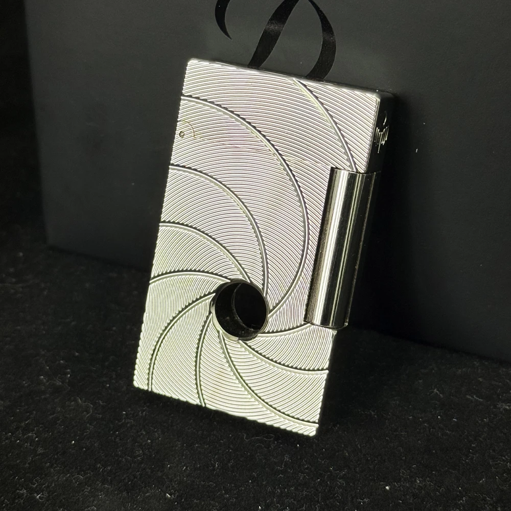 007 lighter Black Hole Swirl Metal custom-made lighters, limited edition collaborations,Cigarette accessories Men's gifts - view 3
