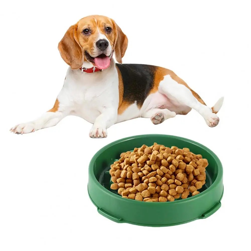 Dog Slow Feeder Bowl Safe Slow Eating Reduce Bloating Dog Bowl Maze Pet Feeder with Non-Slip Bottom for Healthy Eating