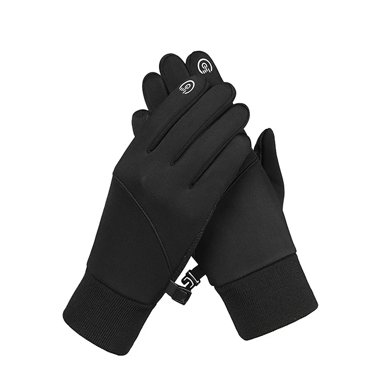 Winter Warm Touch Screen Gloves Outdoor Windproof Waterproof Cold-proof Gloves Men Driving Cycling Fishing Ski Gloves