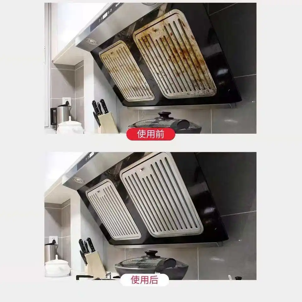 Range hood, oil-proof sticker, filter
