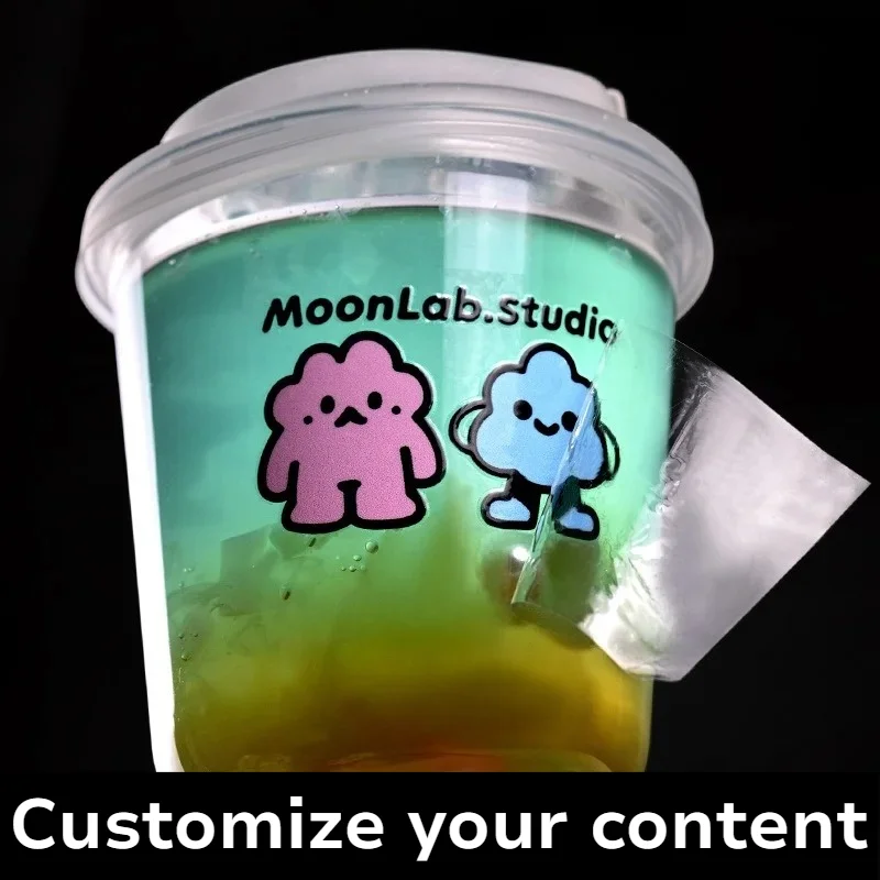 

10 см, 100 шт. Премиальные кристальные наклейки с индивидуальным дизайном и именем, самоклеящиеся стикеры для бутылок с водой и подарочных коробок