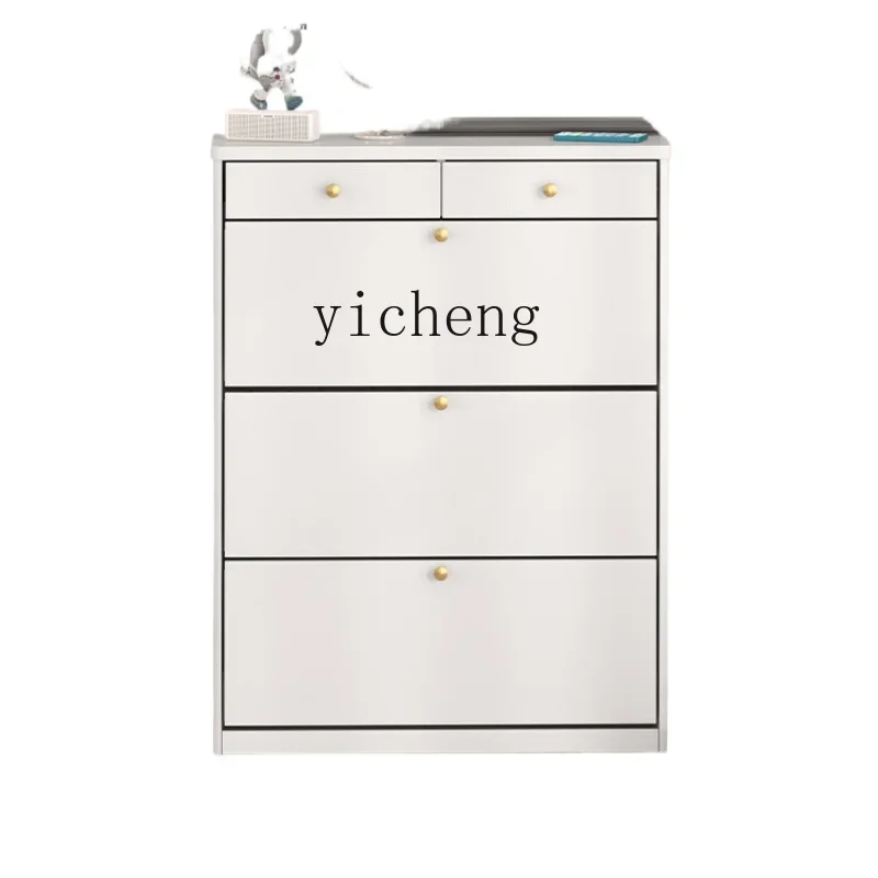 

Solid Wood Tilting 17 Ultra-Thin Custom Ins Simple Shoe Cabinet Living Room Decoration living room decoration