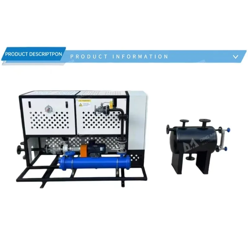 Heat transfer oil heater 350C high temperature electric heating, suitable for chemical reactors and industrial processes