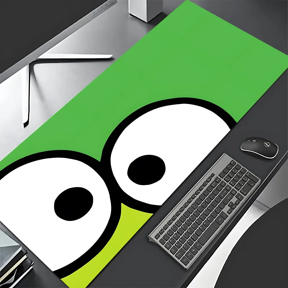 K-Kero K-Kero Keroppi Mousepad Mouse Pad Laptop Gaming Accessories Mousepad Large Desk Mat Computer Gamer Keyboard Rug Carpet