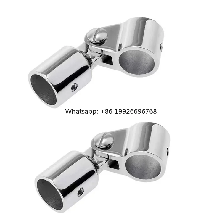 

High Mirror Polished Bimini Top Hinged Top Slide Fittings 316 Stainless Steel Marine Boat Accessories Manufacturer