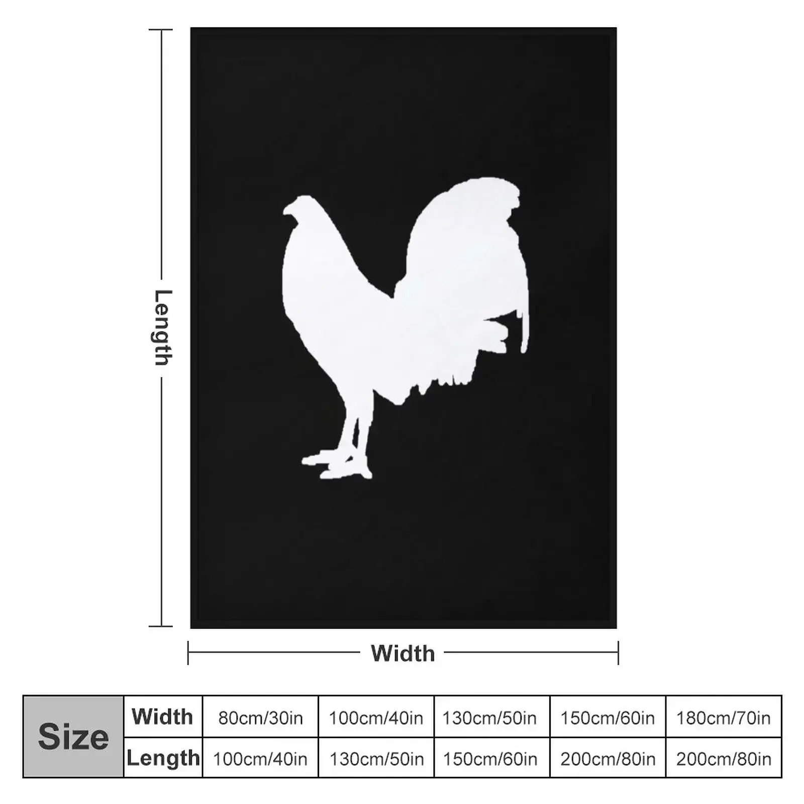 Gallos Gamefowl - White Logo Throw Blanket valentine gift ideas christmas decoration Multi-Purpose sofa bed Blankets