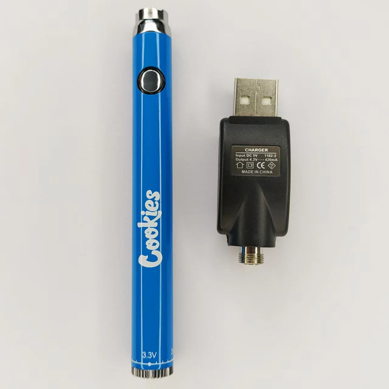 5pcs 380mah Cookies Twist Battery， Portable Electric Soldering Iron Welding Tool，510 Thread mini light bulb