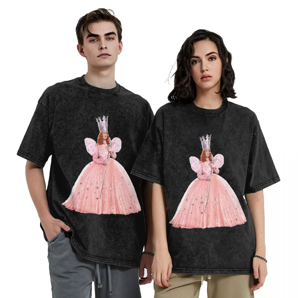 

Glinda The Good Witch, The Wizard of Oz, Magical Realism Digital Painting, Full Body Portrait, No Background T-Shirt