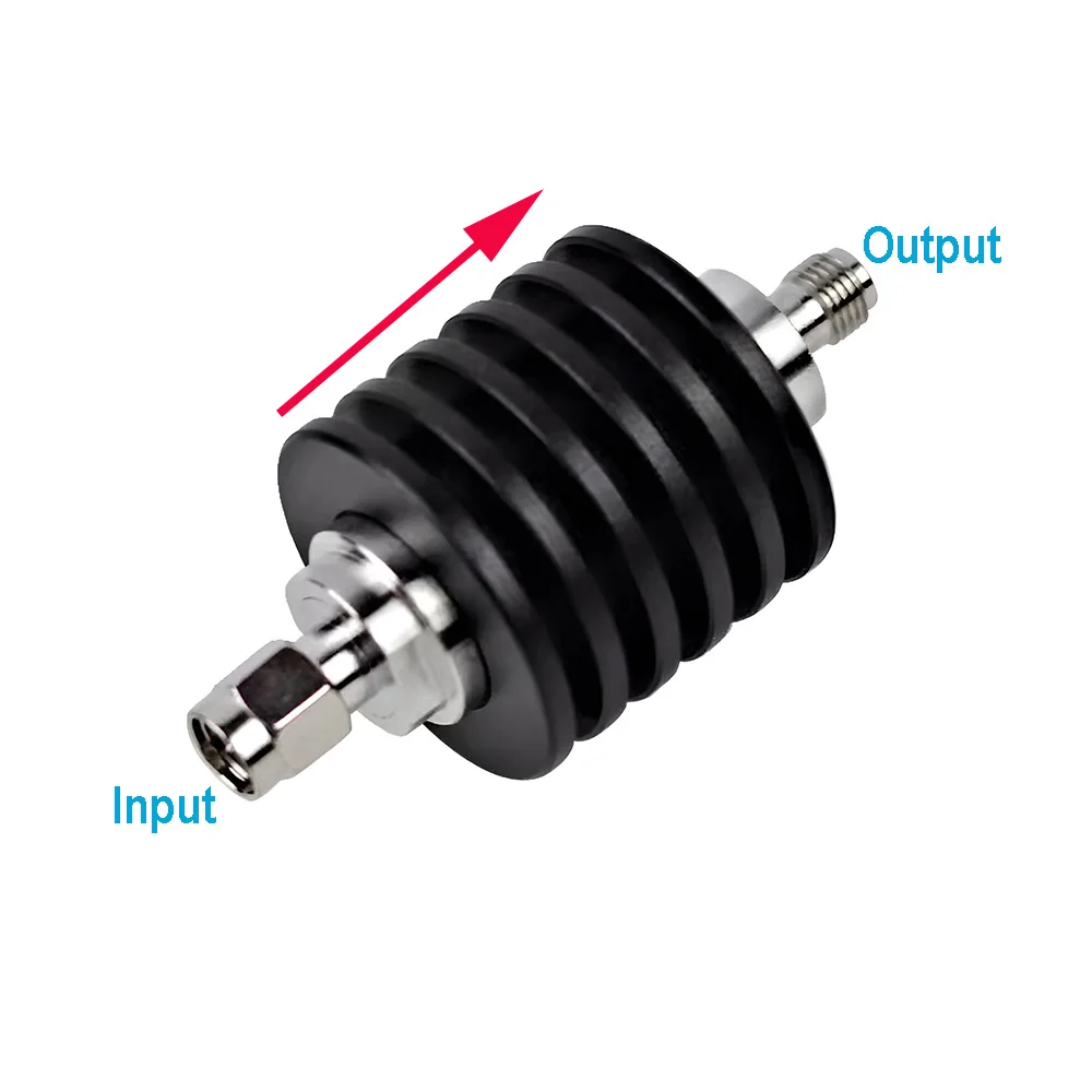 1Pcs 10W SMA Type Male Plug to Female Jack Attenuator DC-3G/4GHZ 1/2/3/5/6/10/15/20/30db/40db/50db SMA RF coaxial Power 50 OHm