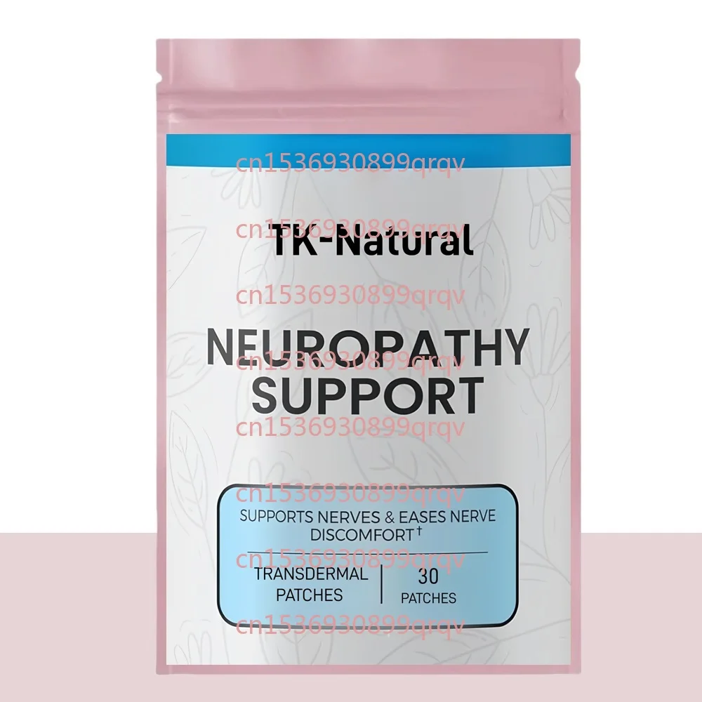 

30 Patches Neuropathy Support Neuro and Nerve Health Transdermal Patches with Alpha-Lipoic Acid Supports Feet Nerve Function