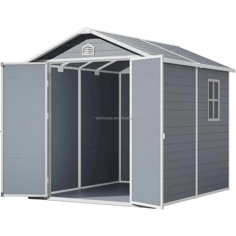 

Сарай для садового дома, сарай для хранения инструментов, сарай для уличного хранения с дверью и замком