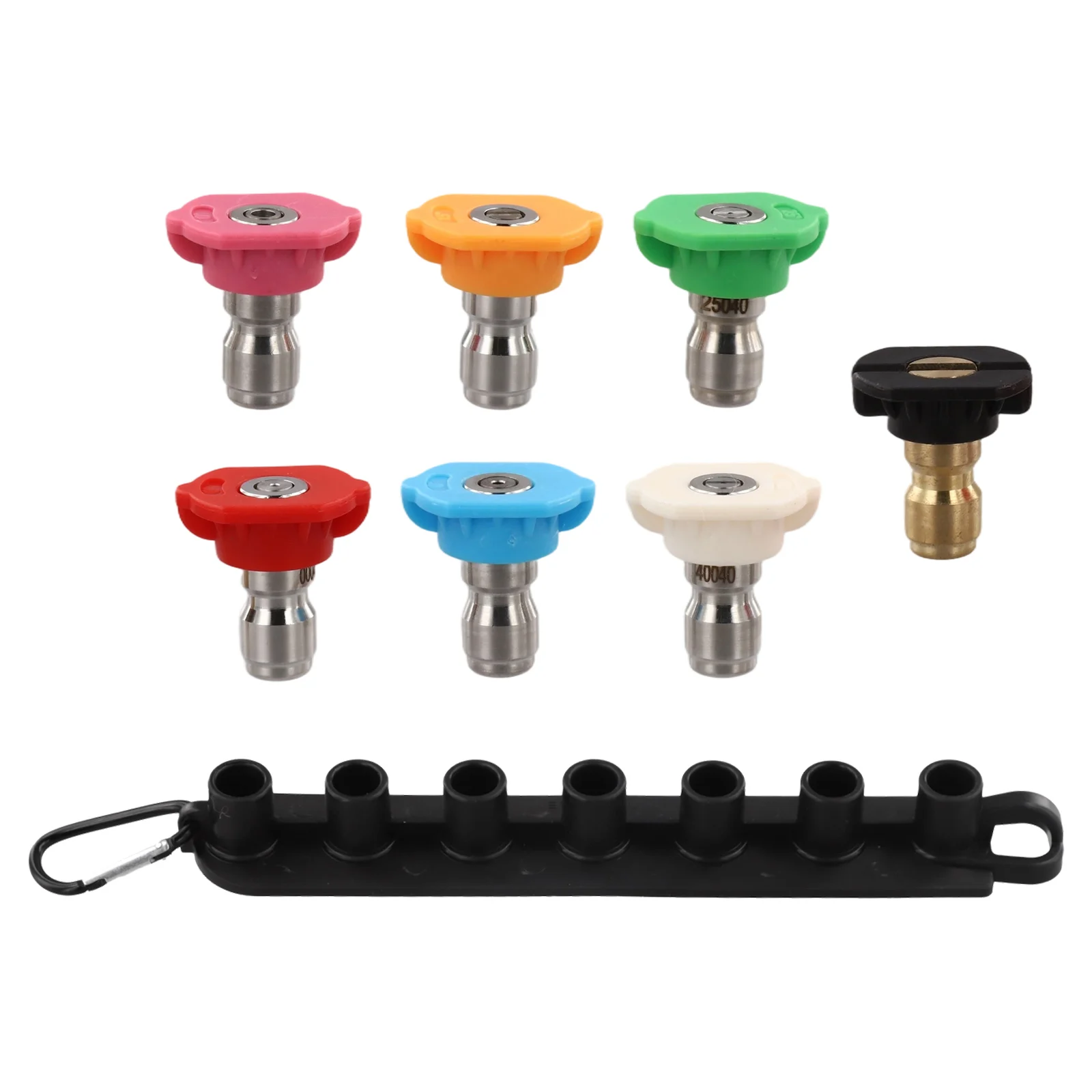 7* High Pressure Washer 1/4 Inch Nozzle And Storage Rack For Car Washing Garden Multi Functional High Pressure Washer