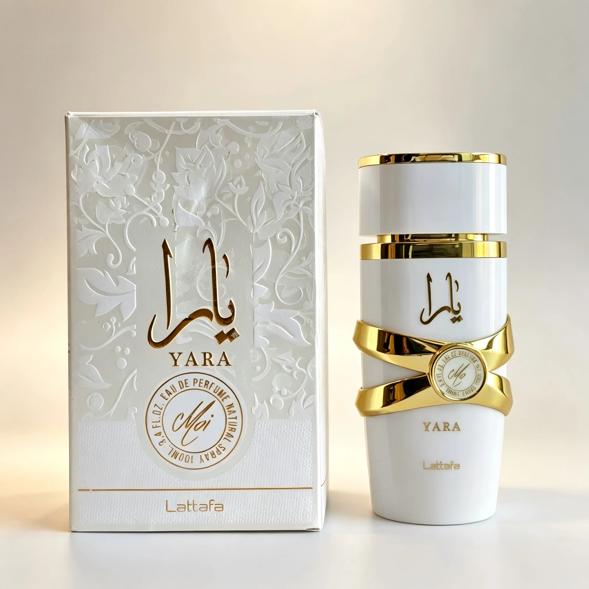 Lattafa Yara Eau de Parfum 100ml Pour Femme Senteur Mandarine Orchidée Vanille Idéal Cadeau Conçu pour Femmes Élégantes