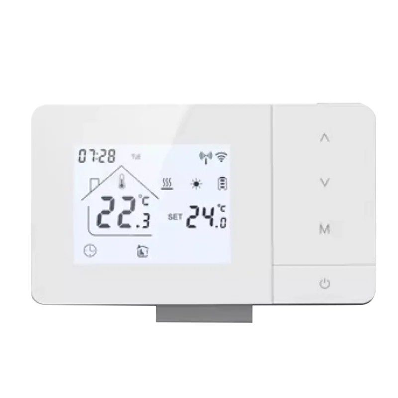 [NEW A09R!】 For Gas Boiler For Heating/Cooling System Compatible Smart Thermostat Wireless Temperature Controller For Alexa& Goo