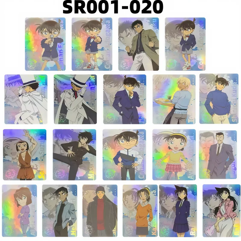 KA YOU Detective Conan Card Insight Package 1 Episode Mouri Ran Multicolor AR SR SSR UR  Card Reasoning Rare Collectible Cards