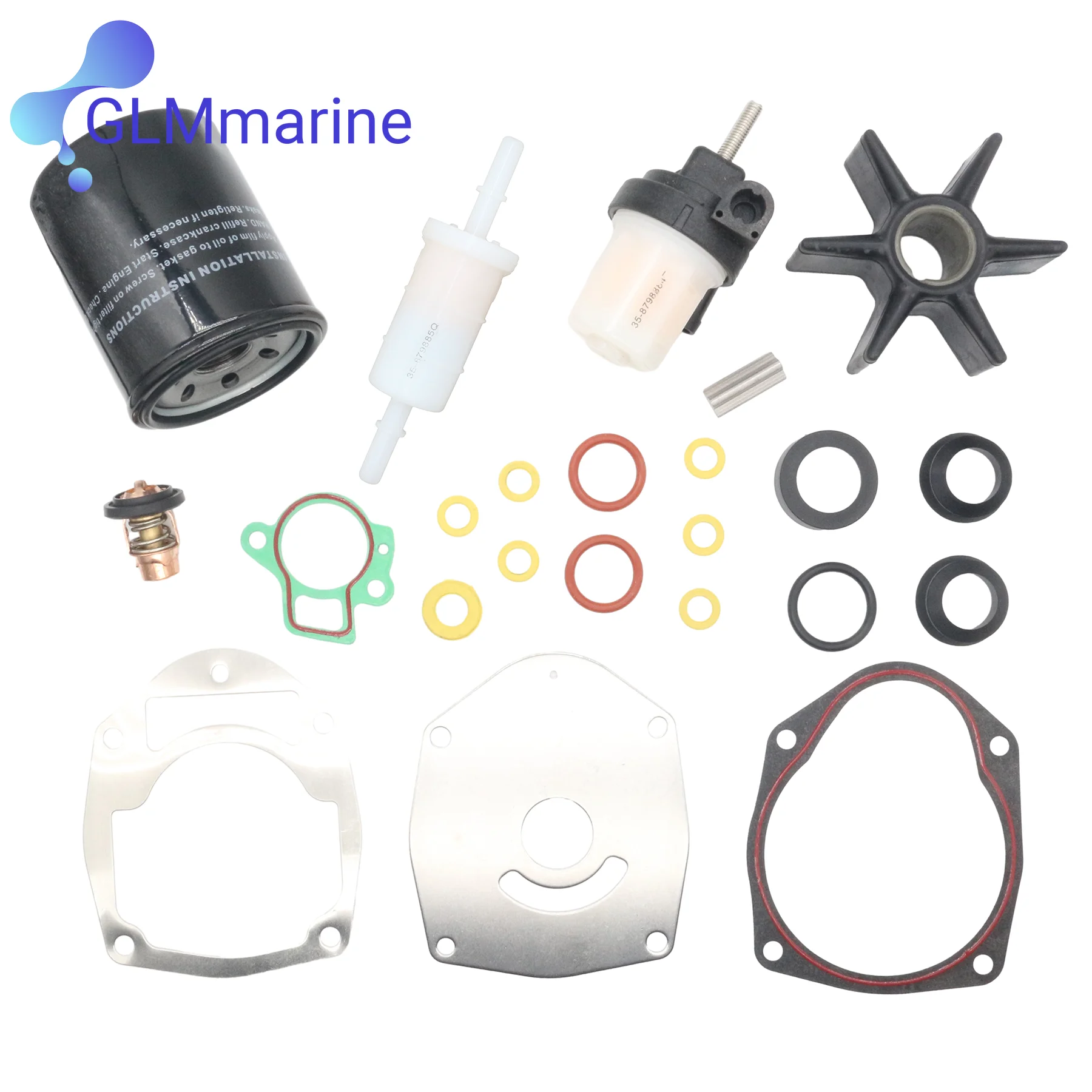 8M0090559  Service Kit for Mercury F35 F40 F50 F60 GR 2.33:1 1C453840 & Up Models 47-8M0100527 43026Q02 8M0168892