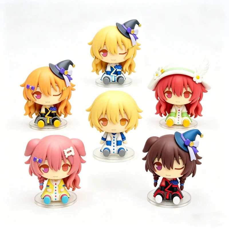 

LoveLive! Nijigasaki High School Idol Project Club Sitting Figure Kousaka Honoka Minami Kotori Model Chibi Anime Collectible