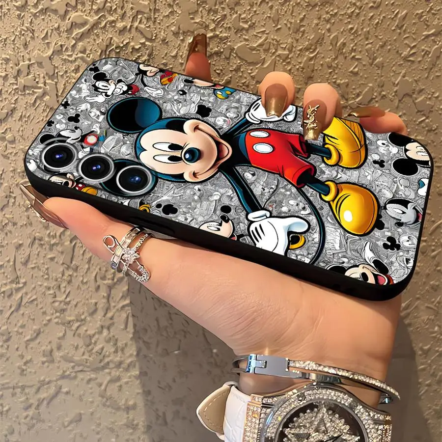 Мягкий чехол для телефона Samsung Galaxy A04 A30 A40 Note 20 Ultra 9 10 A03 A07 A06 A10 A20 A50 A70 A01 A02 A05 Disney
