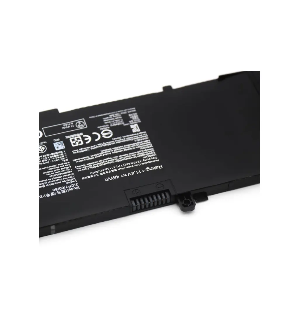 For Asus ZenBook UX310 UX310UA UX310UQ UX410 UX410U UX410UA UX410UQ U4000U U400UQ RX310U 11.4V 48WH B31N1535 Laptop Battery