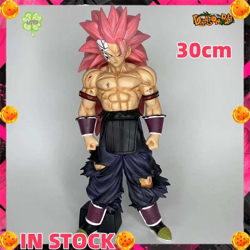

IN STOCK 30cm Dragon Ball Anime Figure peach pink SSJ3 Zamasu Figure PVC Statue desktop decoration collection Model Gift Toy