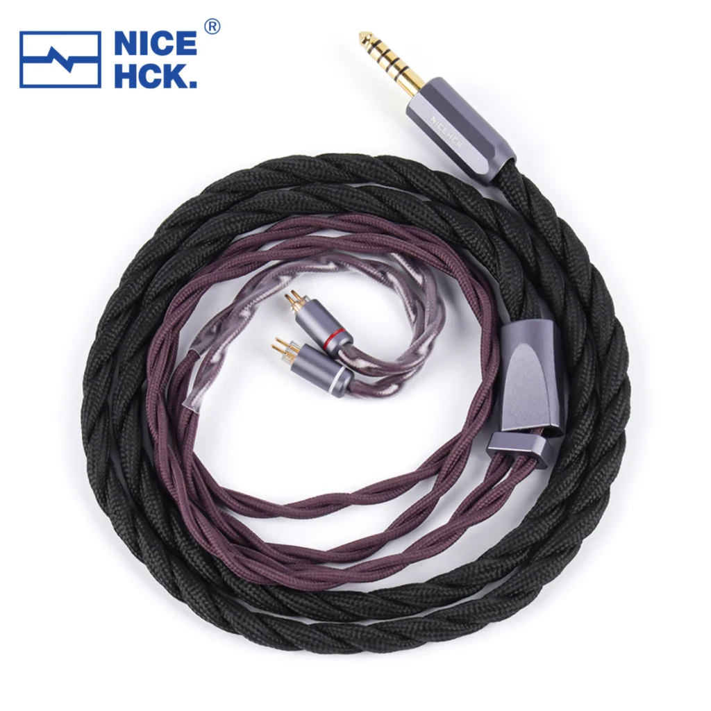 Imagem -06 - Nicehck Dragonscale hi fi Iem Substituir Cabo Liga de Prata-paládio Mmcx 2pin N5005 para Ea1000 Davinci Himalaya Nova Performer5