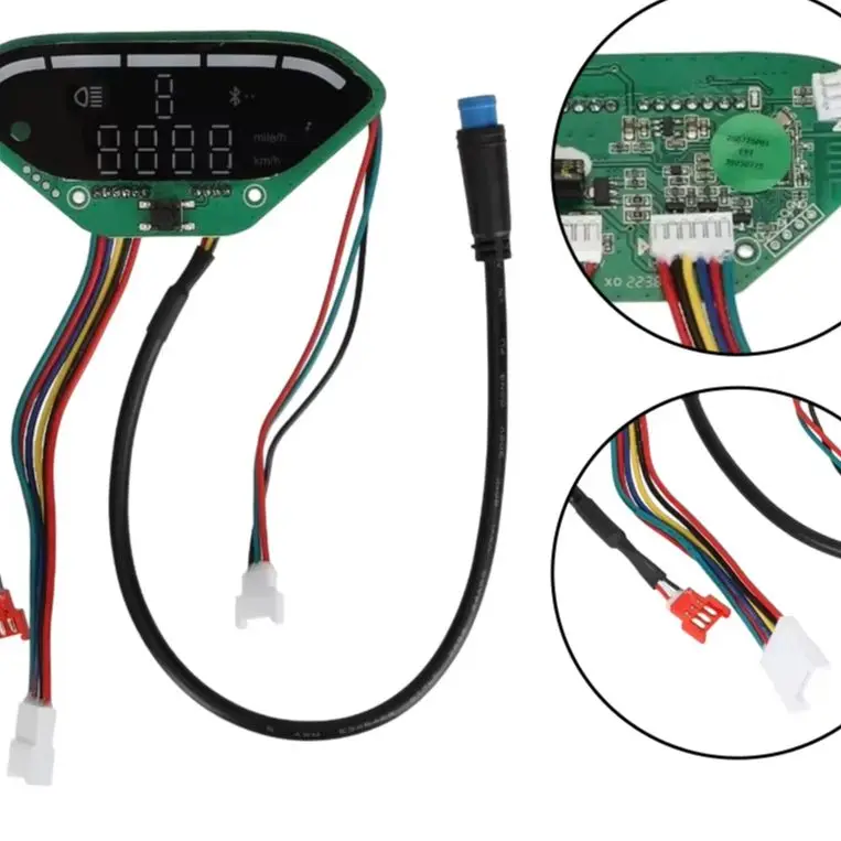

Aftermarket Upgrade E9T Dashboard Dashboard Control Unit For Scooters Kit Speed Indicator Battery Level Indicator