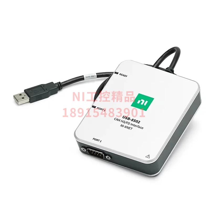 

NI USB-8502 single port dual port CAN interface device