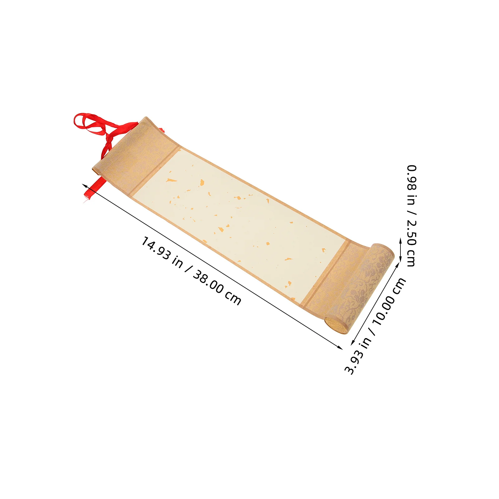 

1 Roll Blank Hanging Scroll Paper for Chinese Calligraphy and Painting Multi-Function Portable Art Wall Decor Home Office