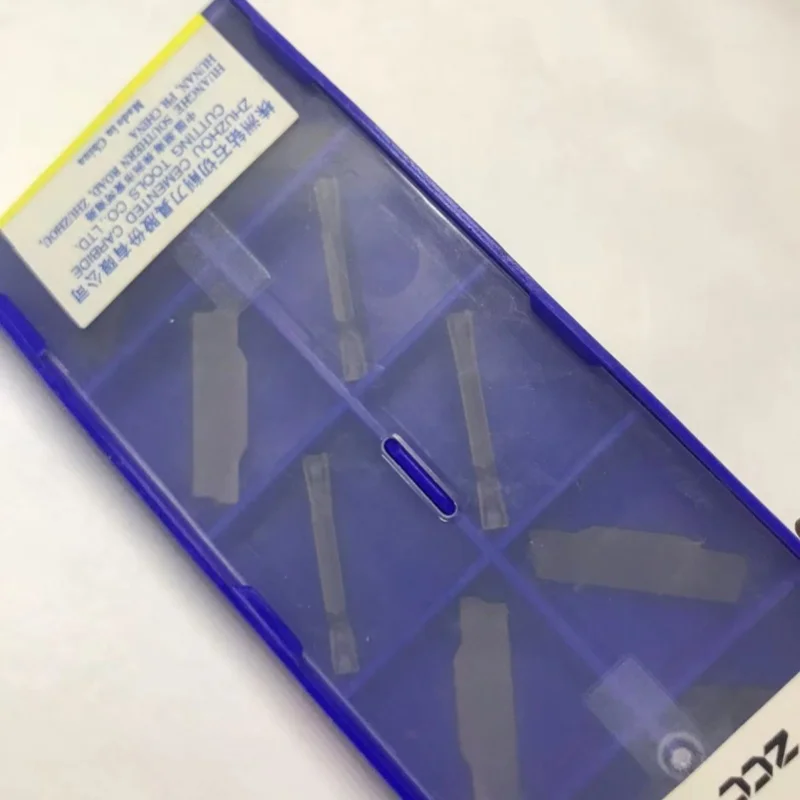 

ZCC.CT ZTED02503-MG YBG302 /ZTED02503-MG YBG202 /ZTED02503-MG YBC151 CNC turning tool blade carbide inserts Cutting Tools 10Pcs