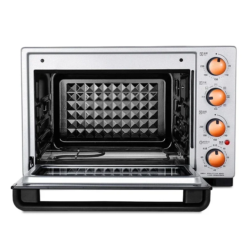 32L Multifunctional Household Electric Oven Mechanical Timer Control Baking Toaster Pizza Bread Baking Kitchen Tools T3-L324D
