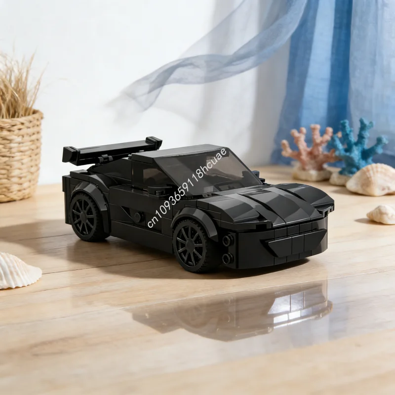 

215pcs MOC Ginetta Evo City Champions Model Building Blocks Construction Assemble Creative Christmas Gifts Education Toy Idea