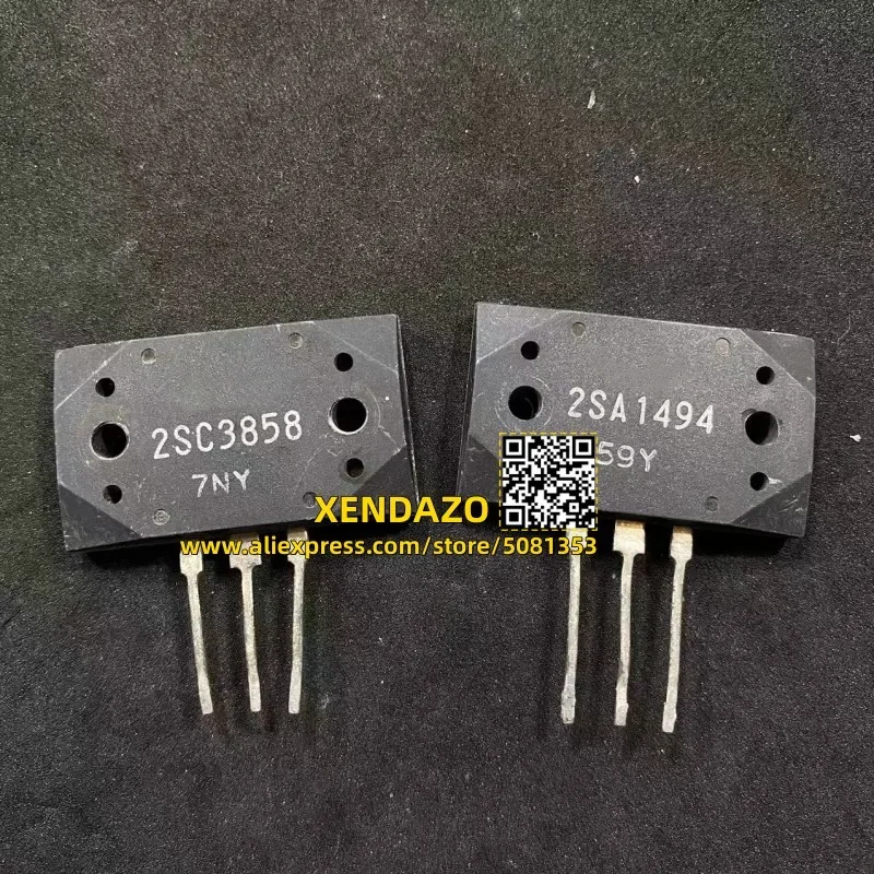 5pairs A1494 C3858 2SA1494 2SC3858 POWER TRANSISTOR