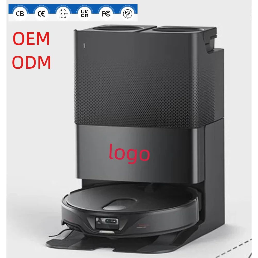 Self Emptying Robot Vacuum Mop Lidar Navigation Smart Sweeper Powerful Suction Sonic Mopping Household Obstacle Avoidance