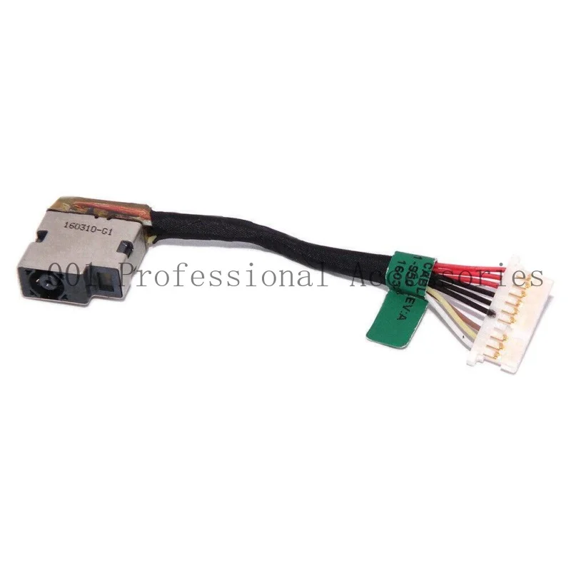 1PCs DC power jack head cable for HP 2 omen TPN-Q17 15-ax 15-bc 799751-y50