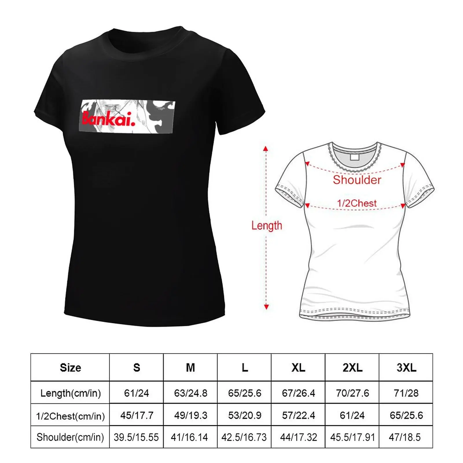 Bankai. Classic T-Shirt funny female t shirts for Women loose fit