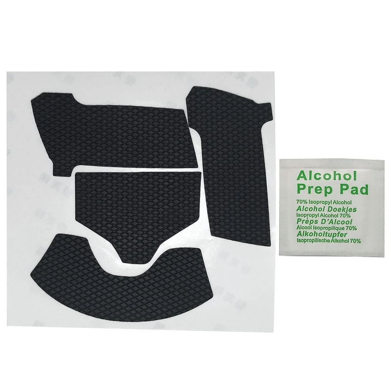 1 SET fai da te Mouse Skin Mouse Skates adesivi laterali cuscinetti in Silicone resistenti al sudore Grip Tape per Viper Ultimate Mouse 1 Set