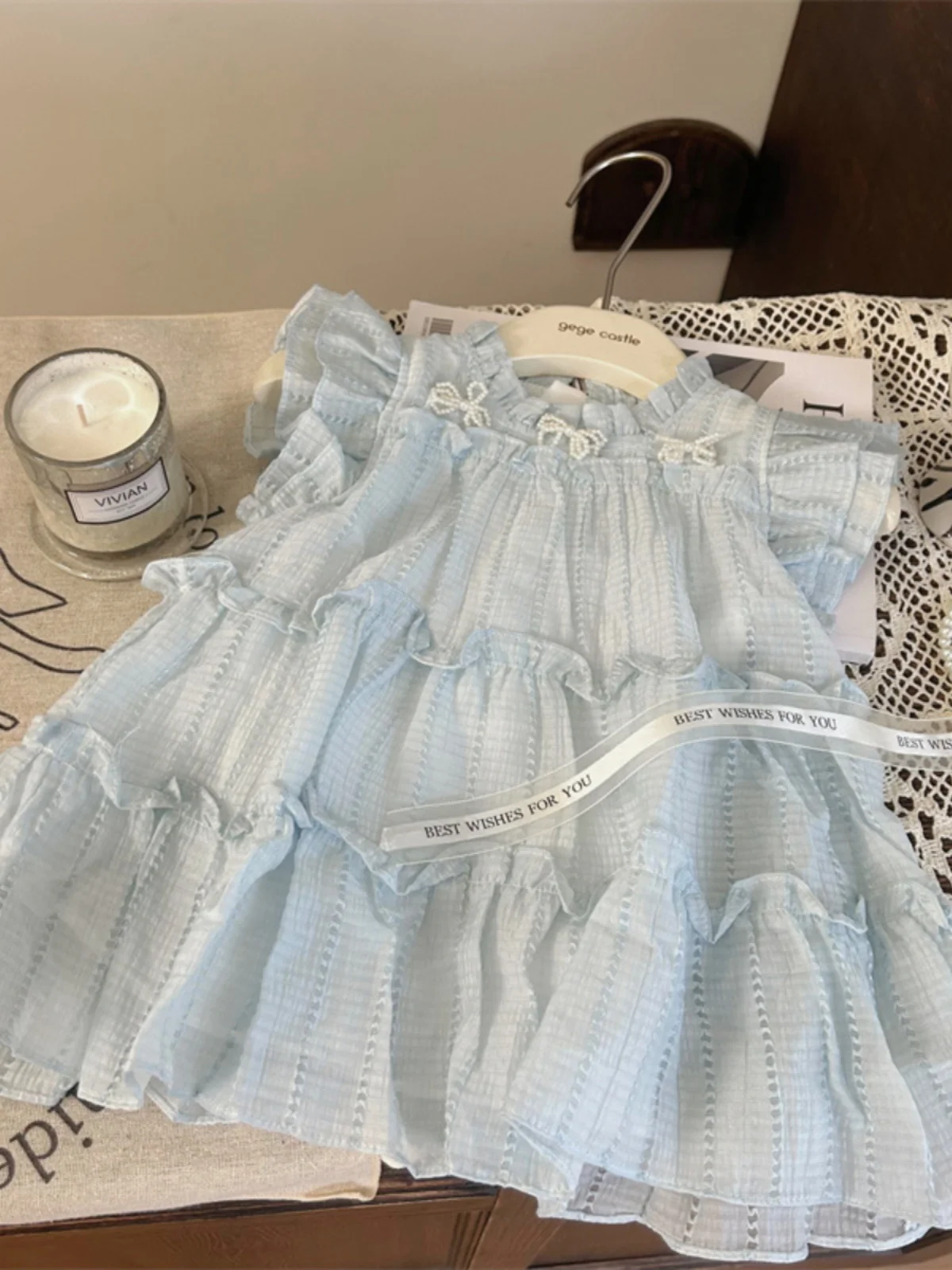 

Корейская летняя новинка: юбка-торт для девочек из шелковистого материала, однотонная, универсальная, стильная.