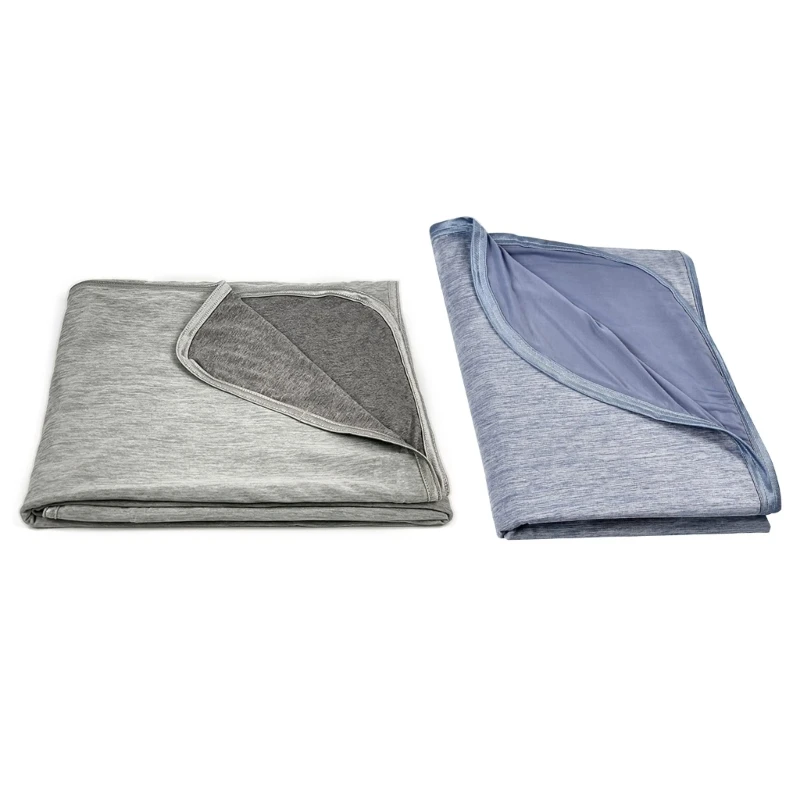 

Cool Blanket for Hot Sleepers, Silky Soft Double Sided Cool Throw Blanket Sweats Absorbs Heat to Keep Adults Kids