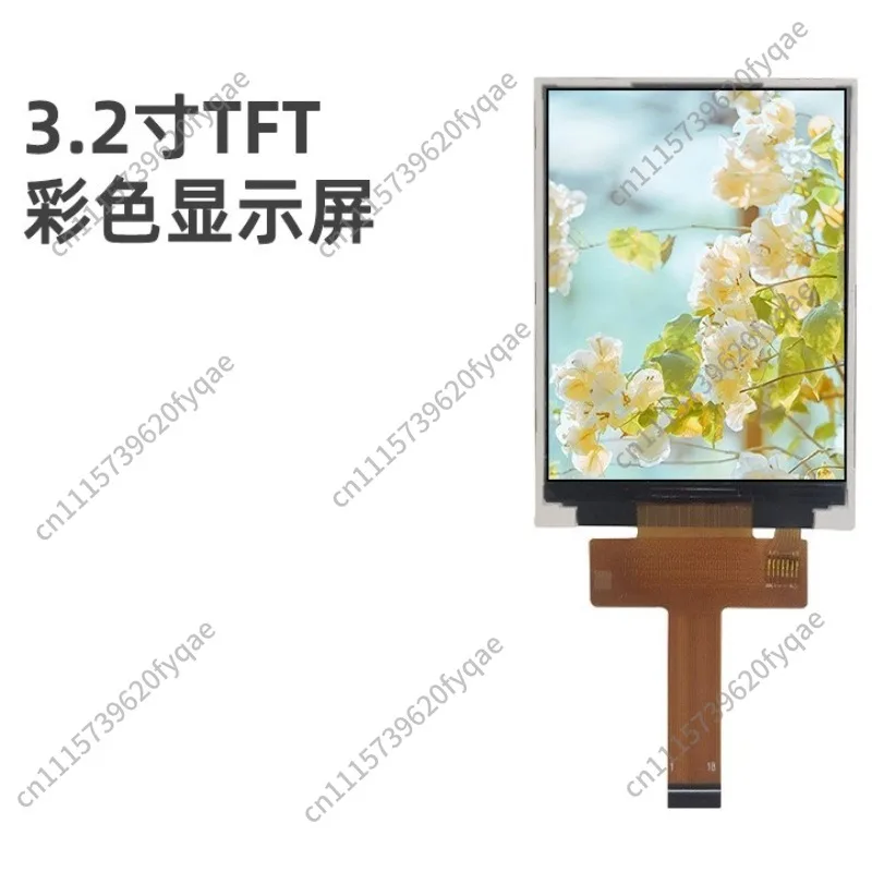 3.2 Inch TFT LCD IPS Full Viewing Angle SPI Display Screen for Handheld Device Industrial Medical POS Equipment