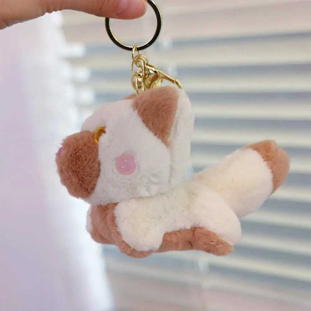 Bag Ornaments Purse Accessories Charm Girl Decoration Dog Bunny Plush Bunny Keyring Plush Pendant Plush Dog Keychain Plush Doll