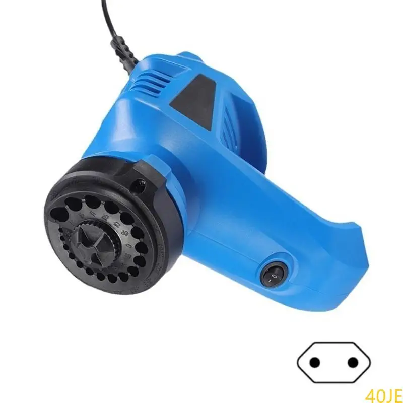 

40JE Efficient Electric Twist Drill Bit Sharpener Machine for Home Garage Use Supports Multiple Bit Sizes 1/8" To 15/32''