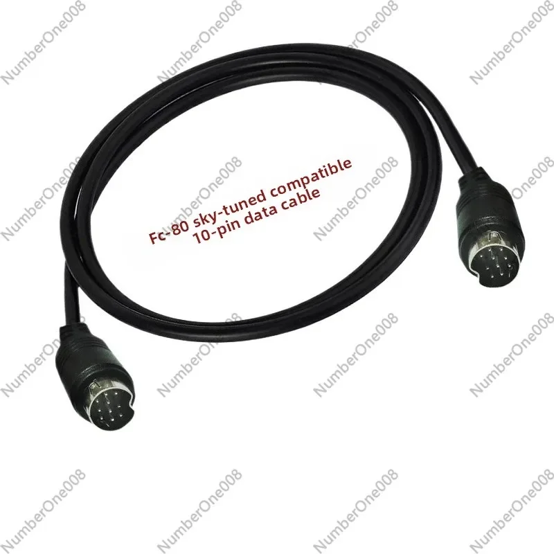 10-Pin Data Cable for Yaesu FTX-1 10W QRP Transceiver, Compatible with FC-80 Antenna Tuner Connection Cable