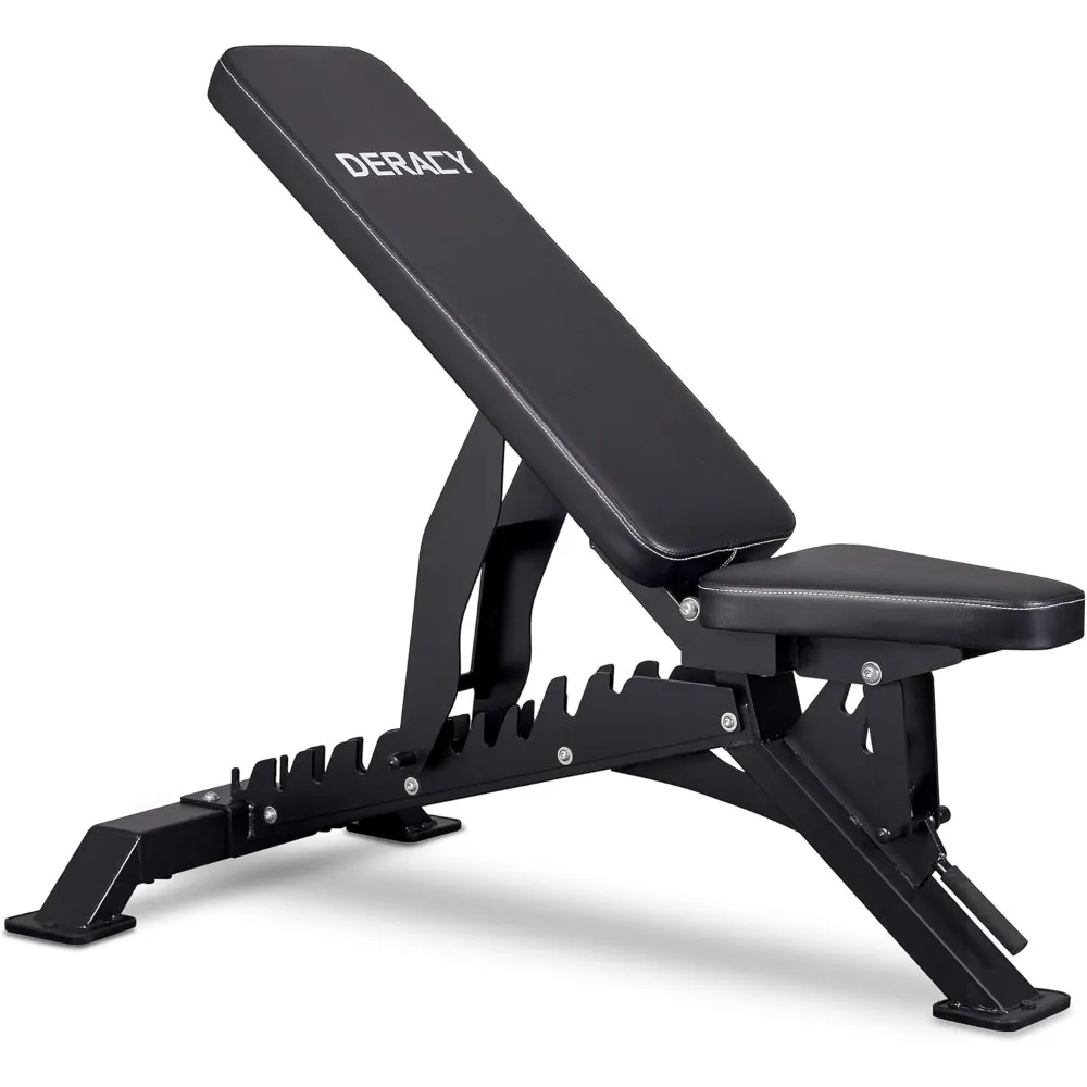 Adjustable Weight Bench for Full Body Workout, Weight Capacity 1100 lbs, Incline and Flat Weight Bench