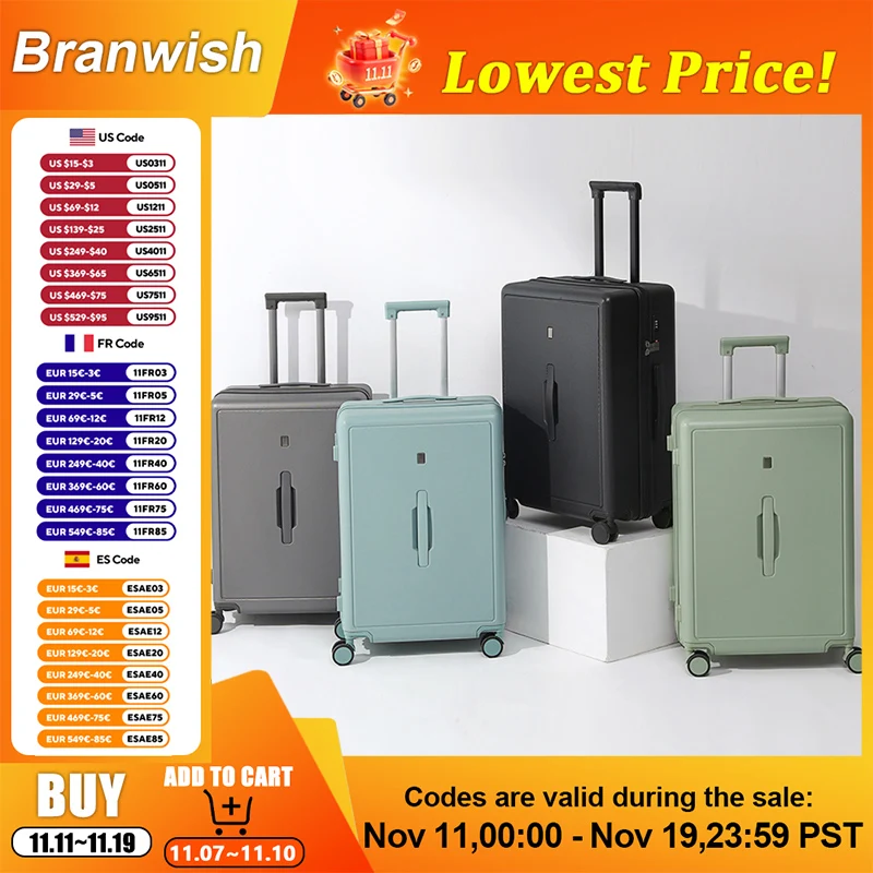 

20/24/26/28 дюймов чемодан из материала ПК с двойными стальными подшипниками, подстаканник R20, дизайн с закругленными углами для деловой поездки