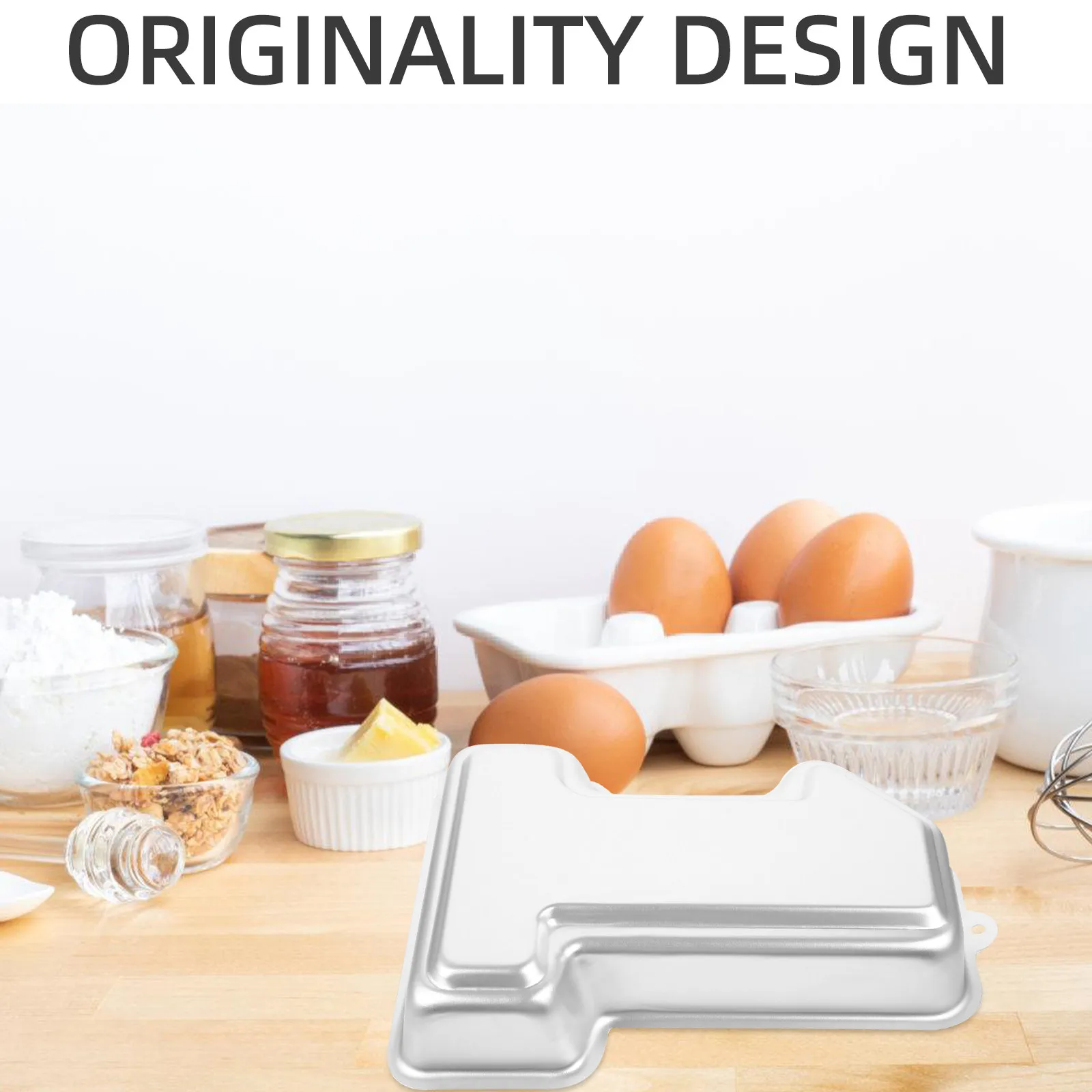 Number Mold Metal Baking Pan Essential Kitchen Tool for Birthday Cakes Pastries Mousses Household Baking Pan