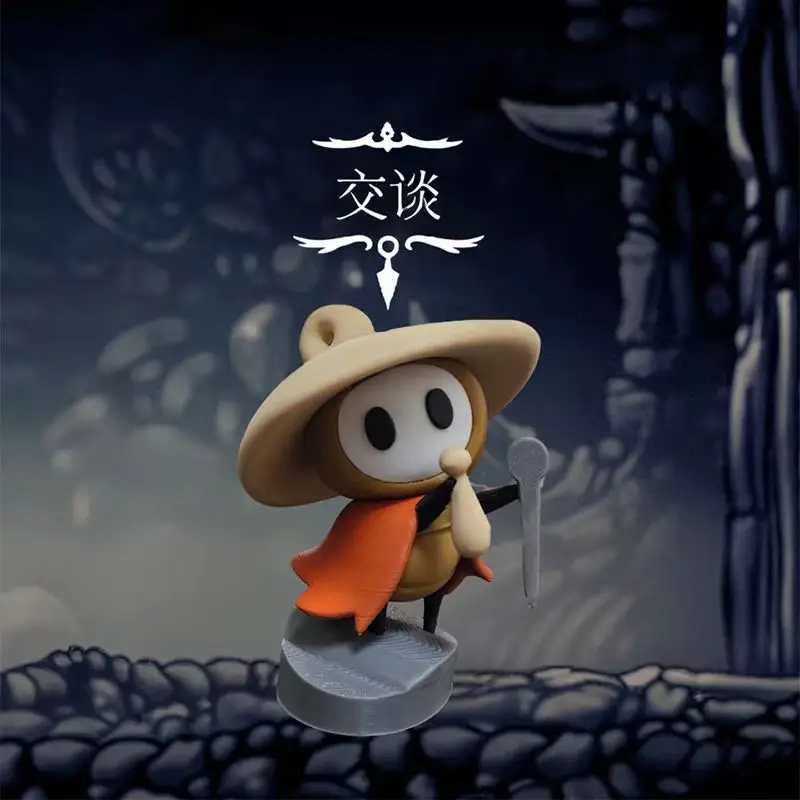 Hollow Knight: Silksong Action Figure Game Character Merchandise Kawaii Table Decor 3D Printed Cartoon Model Ornament Gift Toys