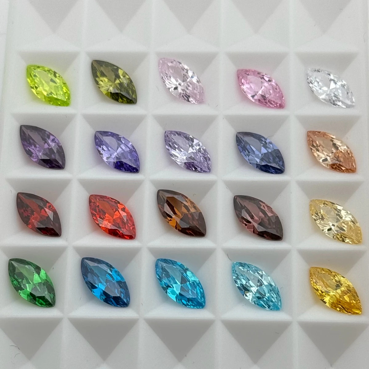 

Камень Маркизы огранки от 1,5x3 мм до 7x14 мм, камень CZ, необычные цвета, 5А, кубический цирконий, драгоценный камень Учжоу