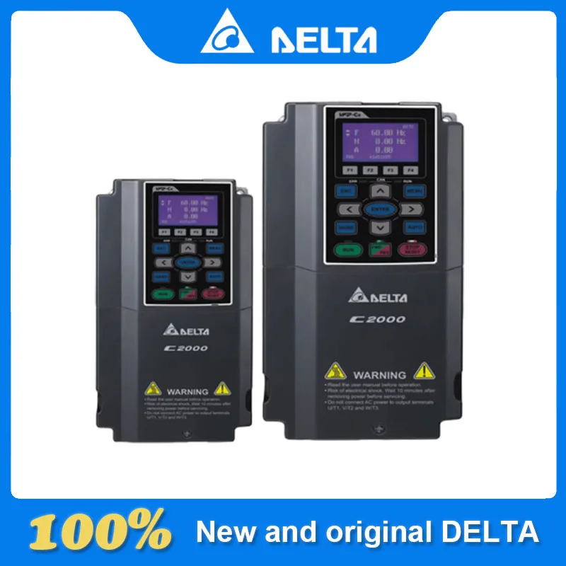 Original Delta Heavy Duty Inverter  VFD007C43A  VFD015C43A VFD022C43A VFD037C43A VFD055C43A VFD075C43A VFD110C43A VFD150C43A